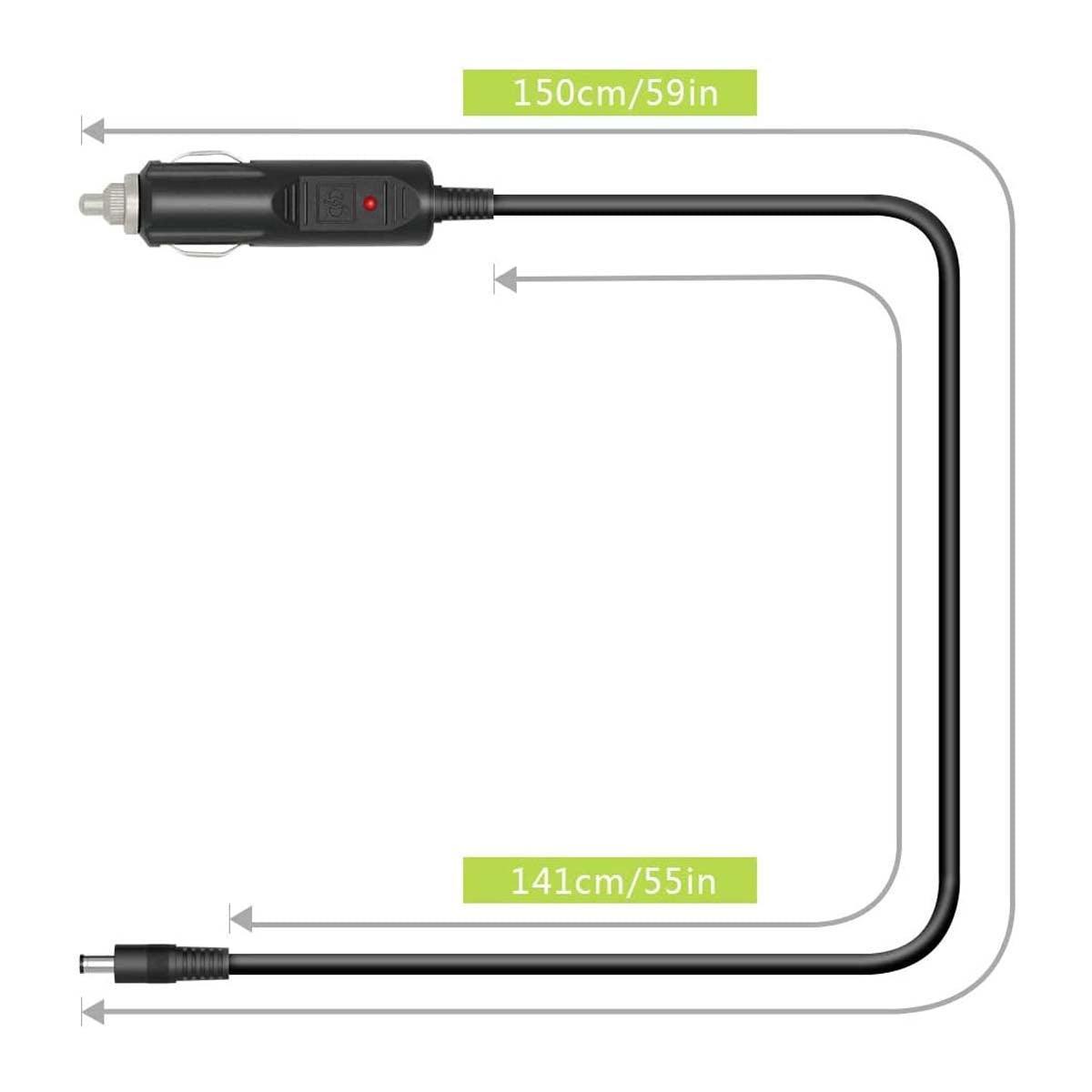 ALLPOWERS Solar PV Connection Cable DC5521 to Car