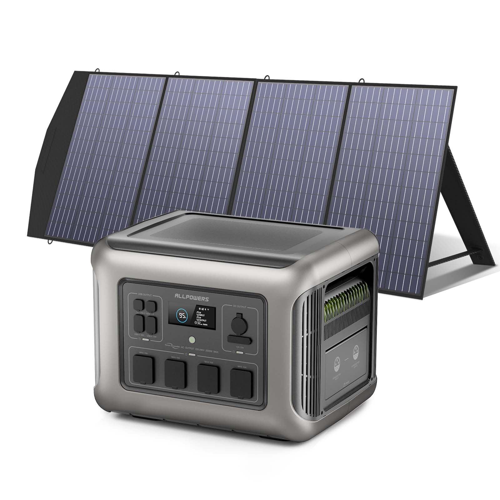 ALLPOWERS R2500 + 200W Solar Panel