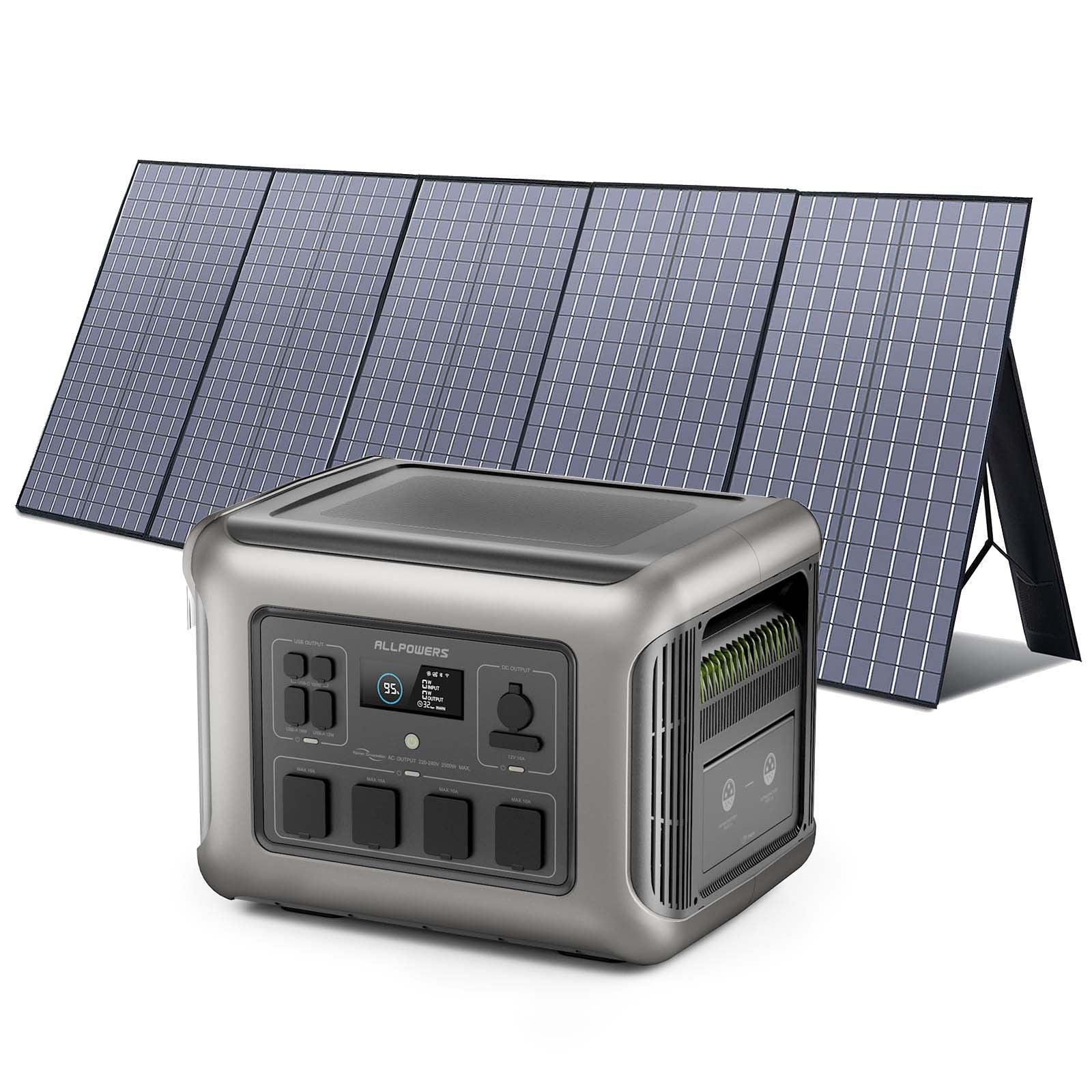 ALLPOWERS R2500 + 400W Solar Panel