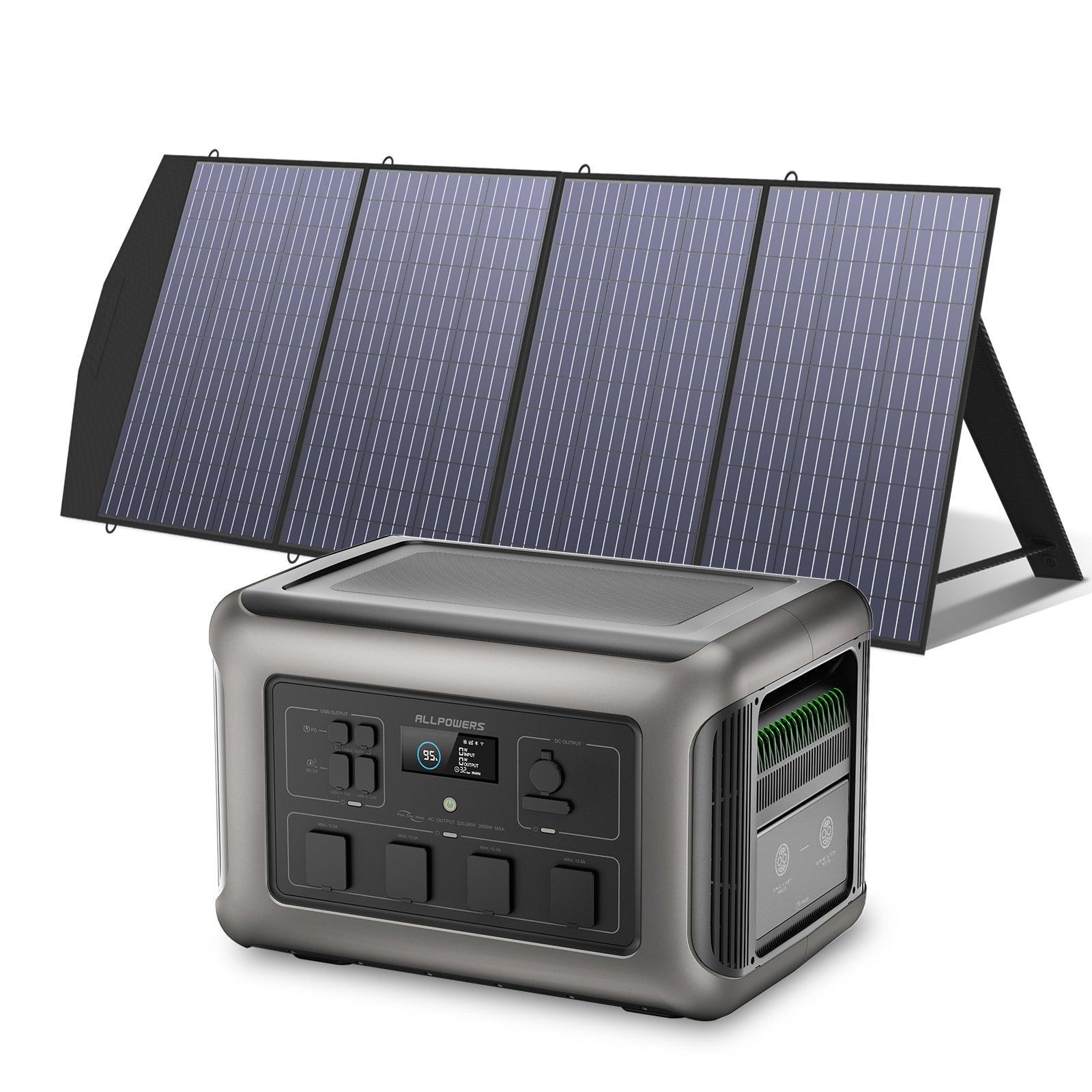 ALLPOWERS R3500 + 200W Solar Panel