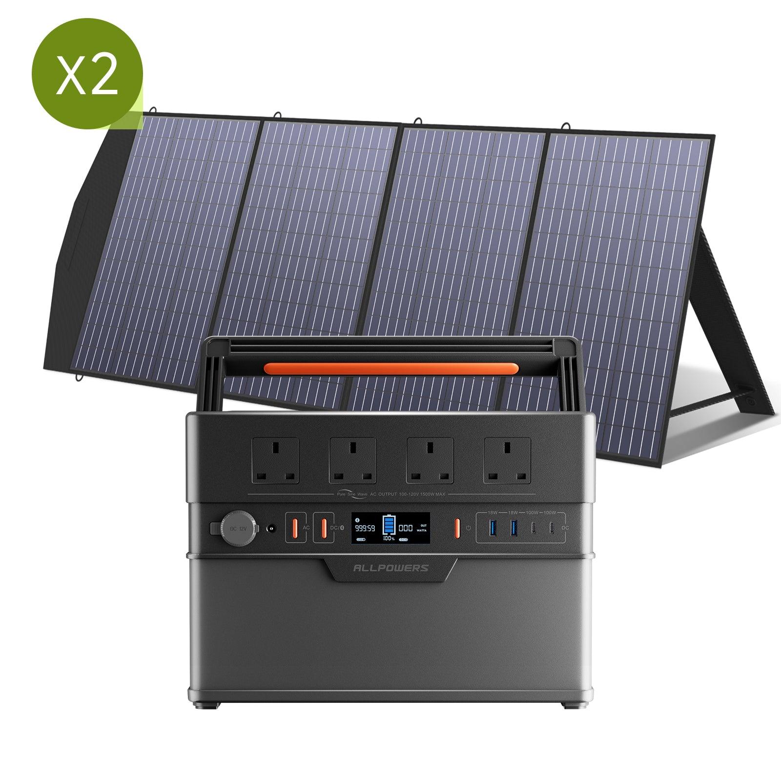 ALLPOWERS S1500 Plus + 200W Solar Panel
