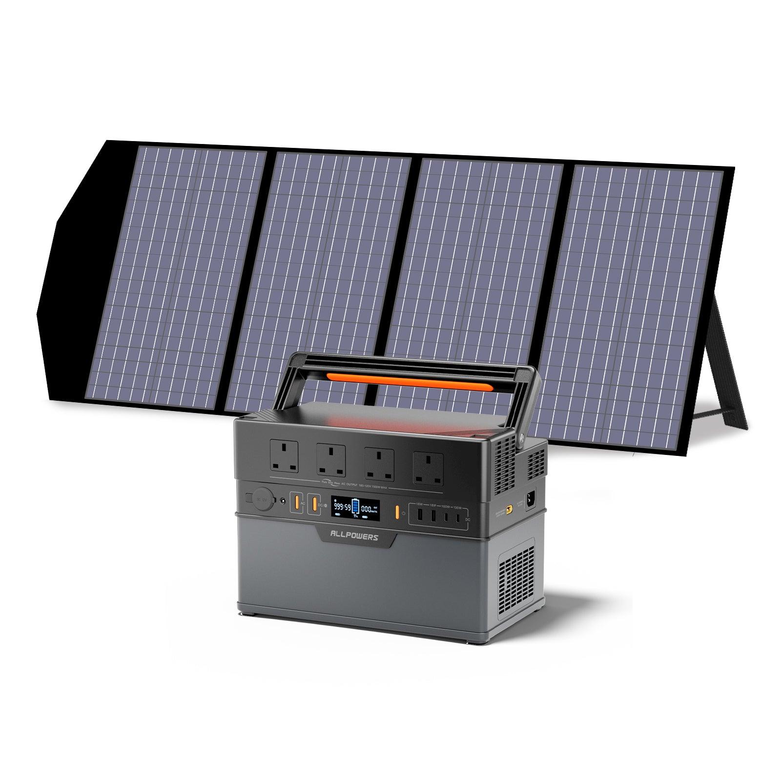 ALLPOWERS S1500 Plus + 140W Solar Panel SP029