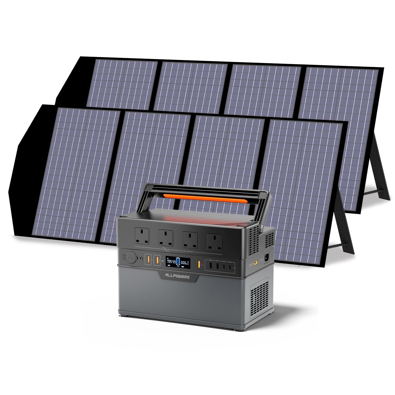 ALLPOWERS S1500 Plus + 140W Solar Panel SP029