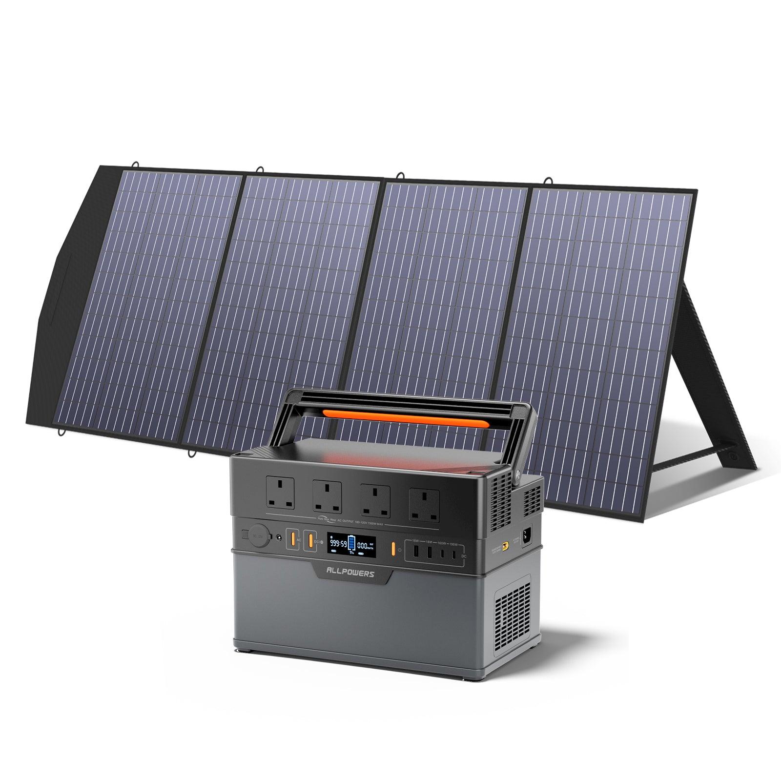 ALLPOWERS S1500 Plus + 200W Solar Panel