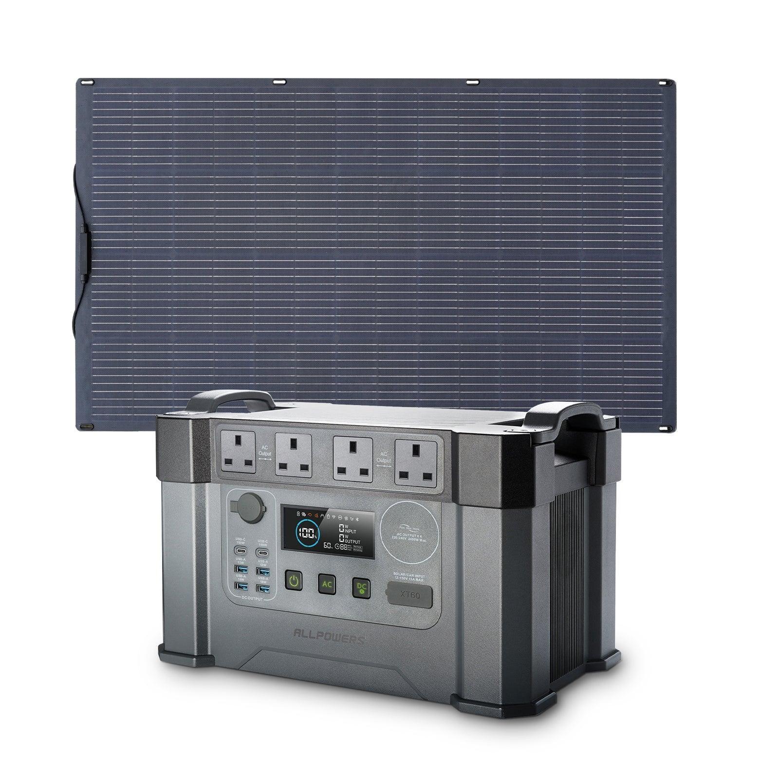 ALLPOWERS S2000 Pro + 200W Solar Panel