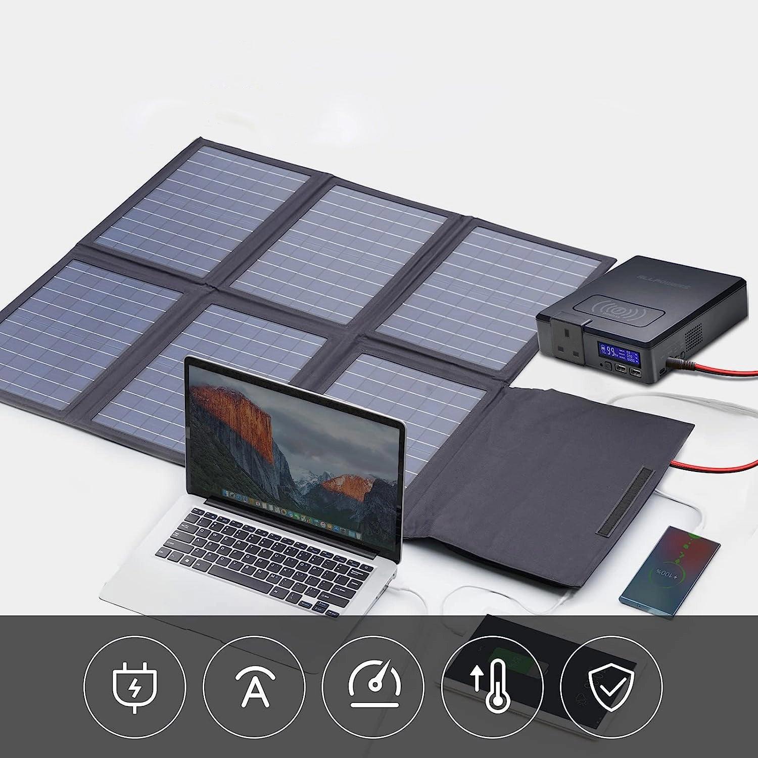 ALLPOWERS S200 + 60W Solar Panel SP026