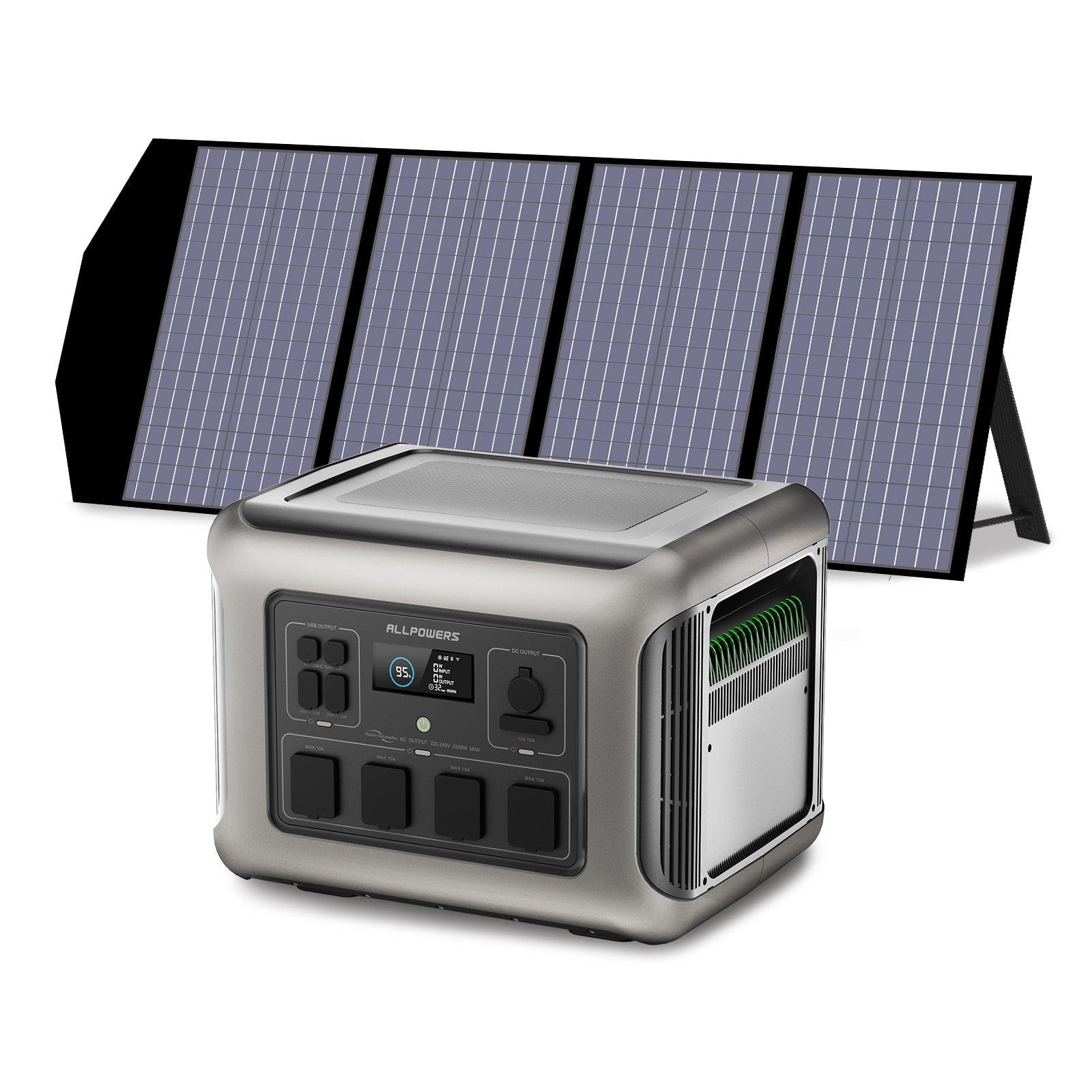 ALLPOWERS R2500 + 140W Solar Panel SP029