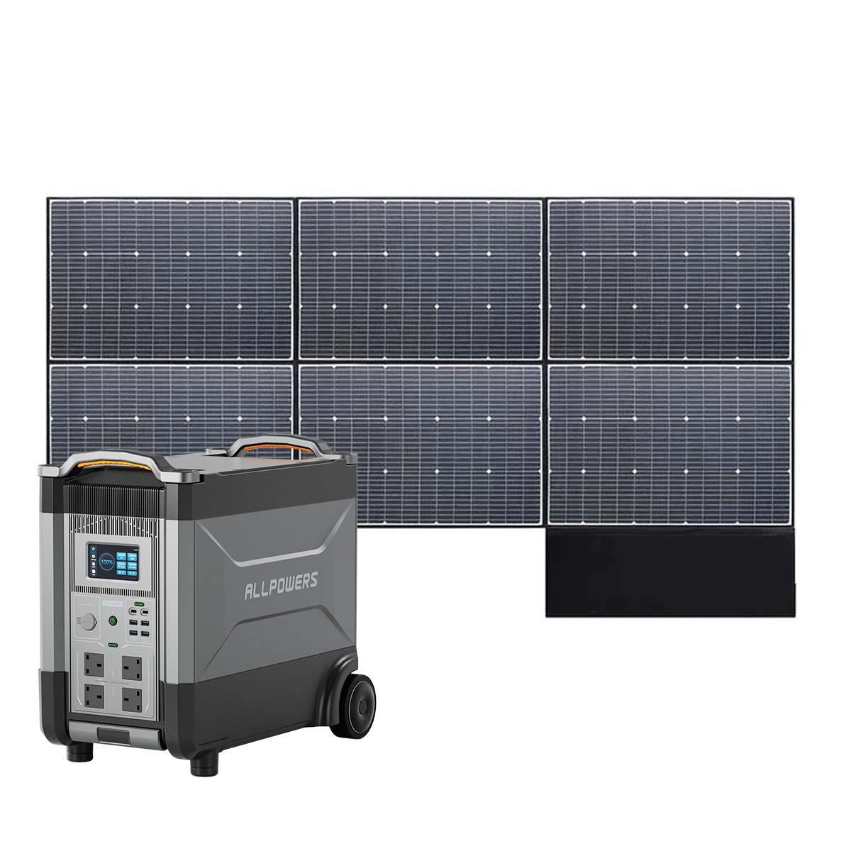 ALLPOWERS R4000 + 600W Solar Panel SP039
