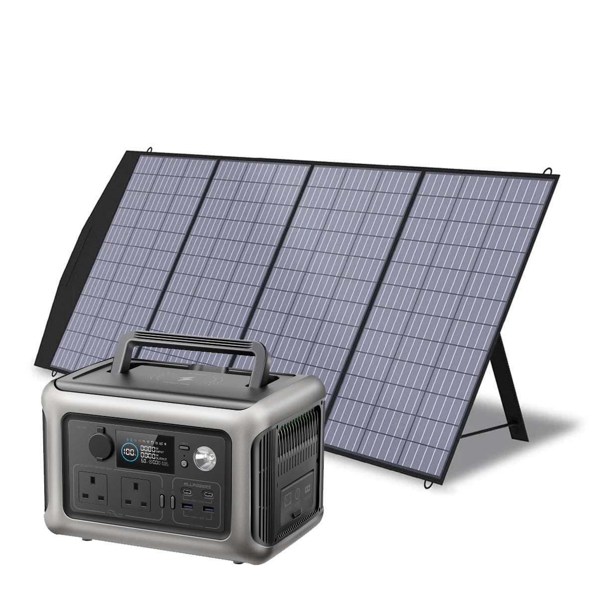 ALLPOWERS R600 + 200W Solar Panel