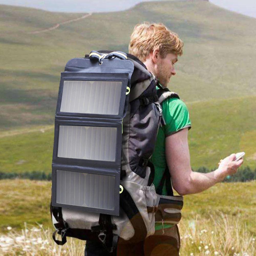 ALLPOWERS 5V 21W Portable Solar Panel Built-in 10000mAh Battery SP002