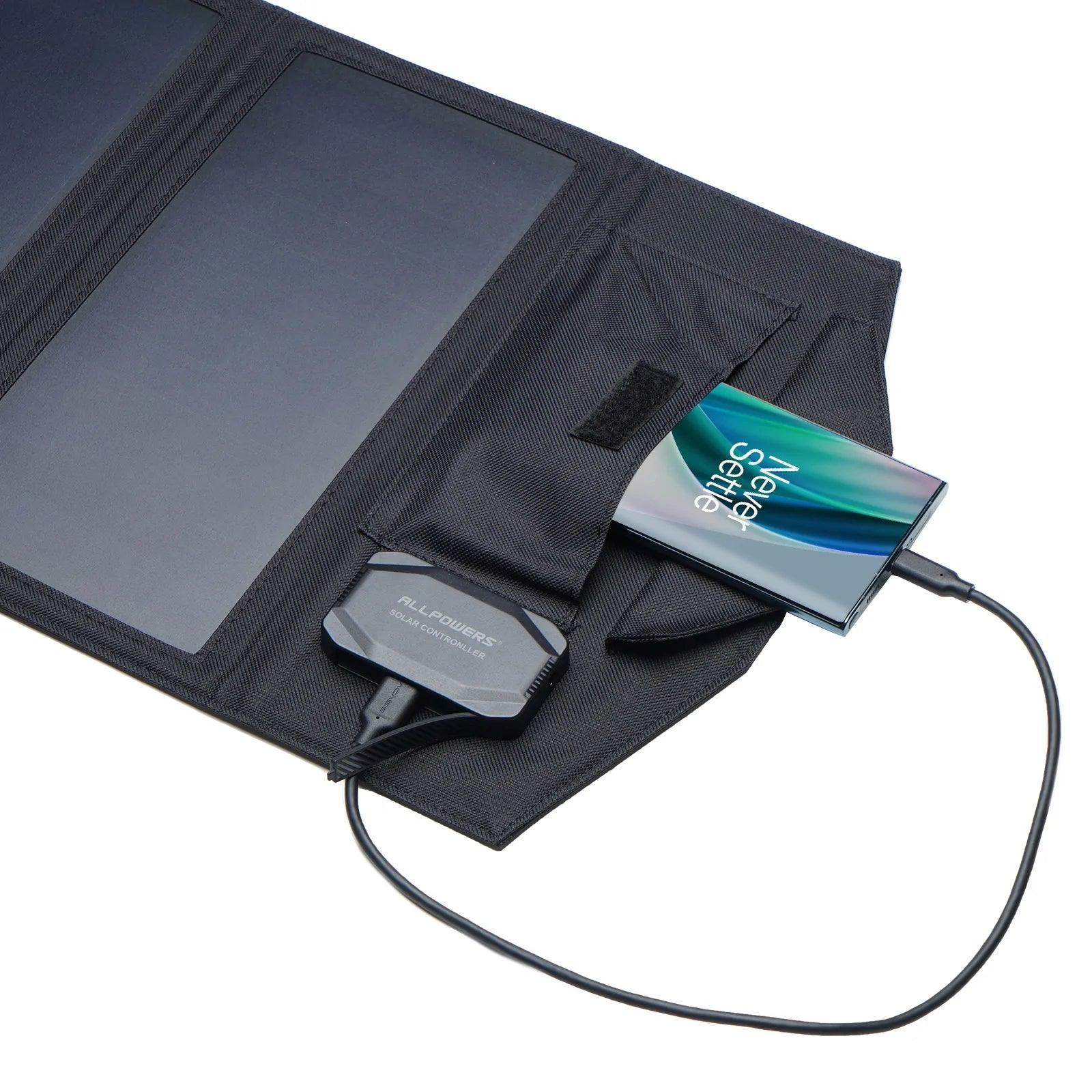 ALLPOWERS 18V 21W Portable Solar Panel