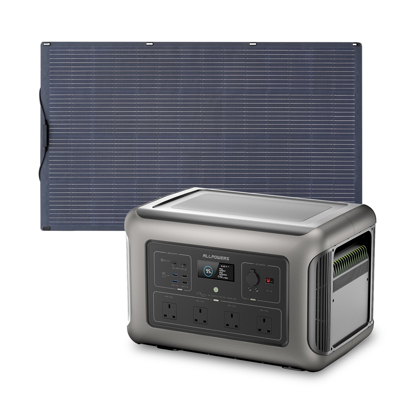 ALLPOWERS R3500 + 200W Solar Panel