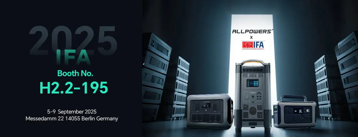 ALLPOWERS Unveils Next-Gen Portable Power Stations & Energy Solutions at IFA 2025