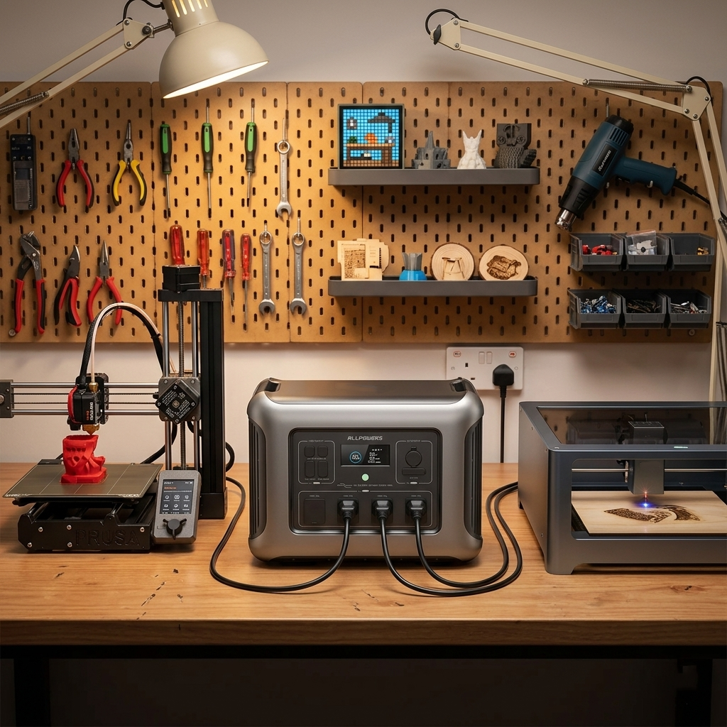 Best Portable Power Stations for Makers in the UK (2026 Guide)