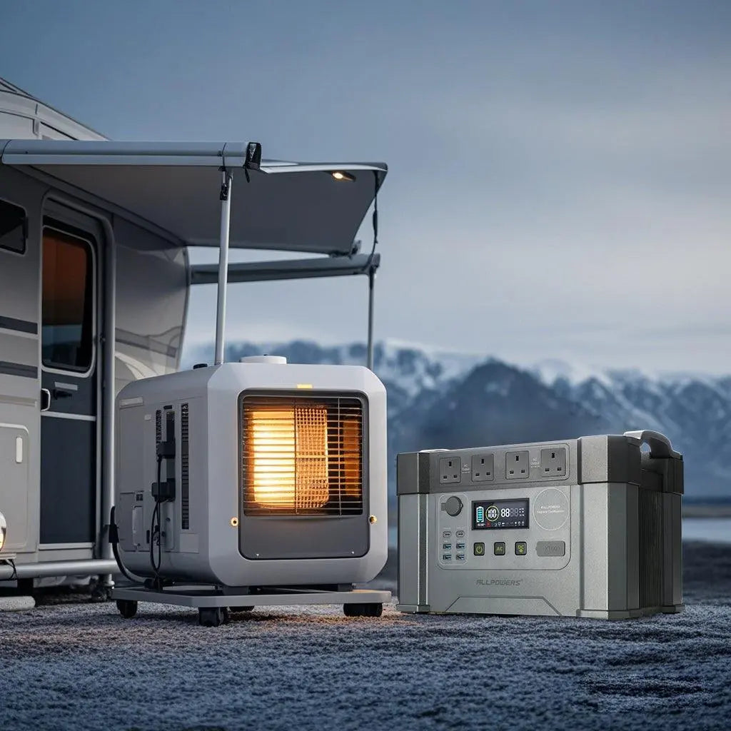 Staying Warm All Night: Powering Diesel Heaters with Portable Power Stations