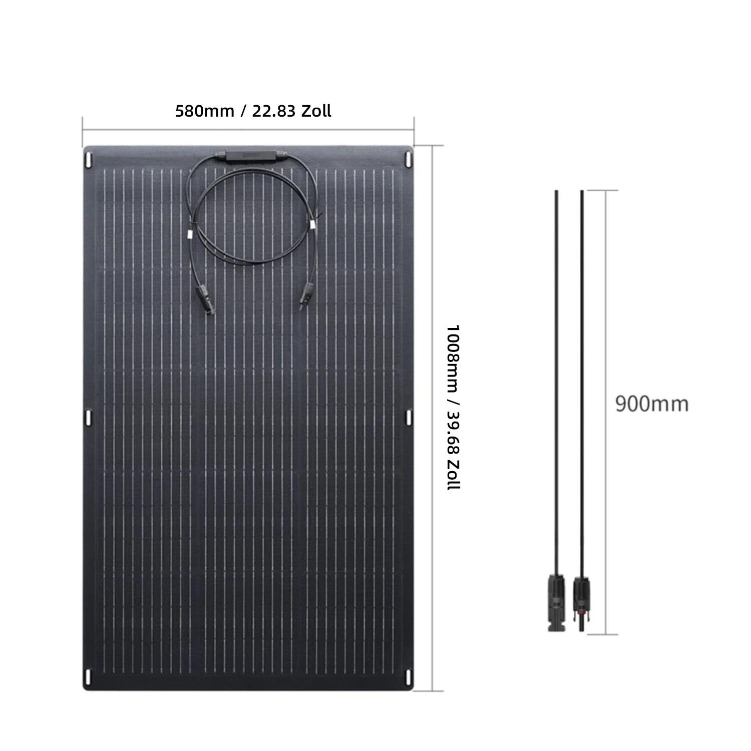 ALLPOWERS 100W Flexible Solar Panel SF100