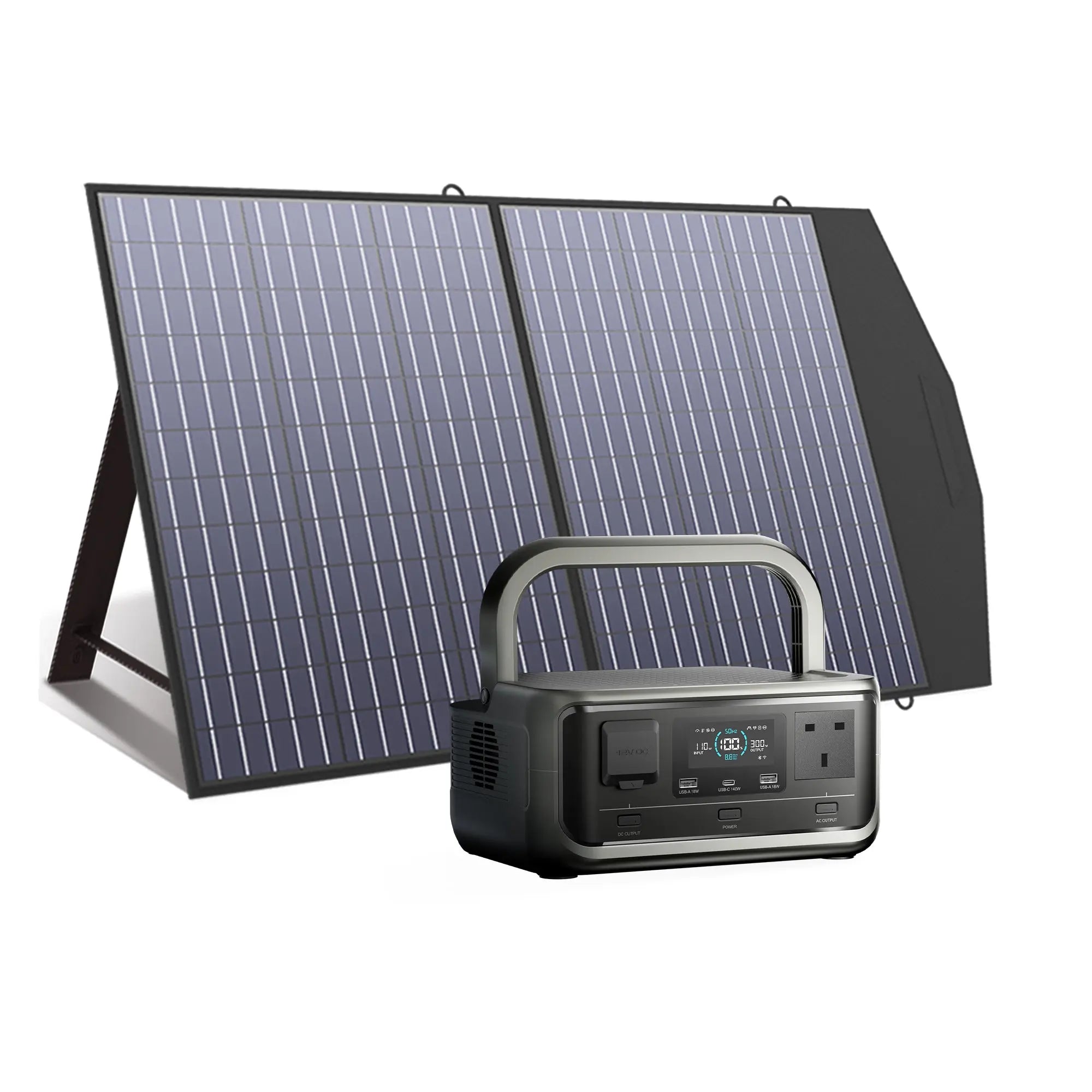 ALLPOWERS VOLIX P300 + 100W Panel | Solar Generator Kit 300W