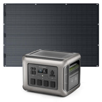 ALLPOWERS Solar Generator Kit 2500W (R2500 + SF400 400W Flexible Solar Panel)