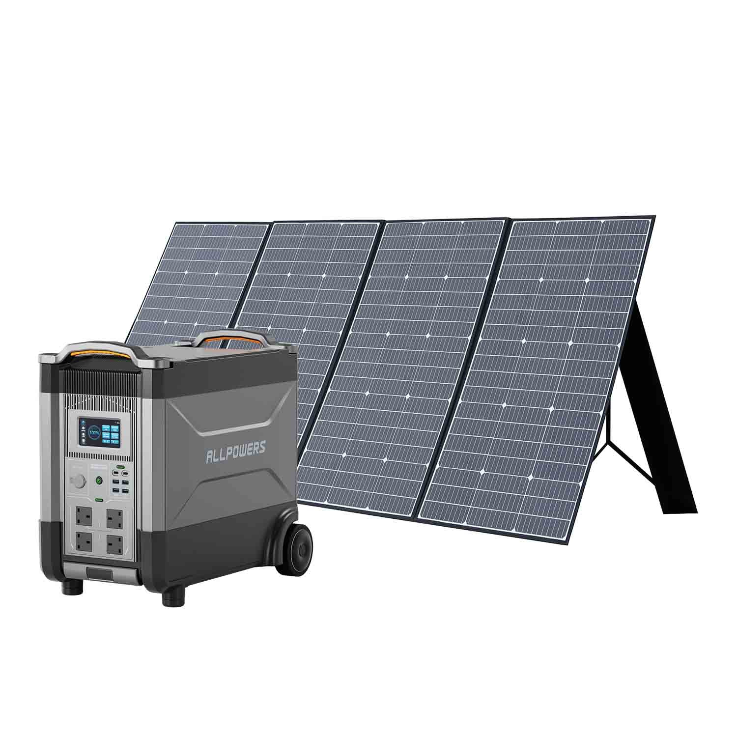 R4000 + 400W Solar Panel SP037