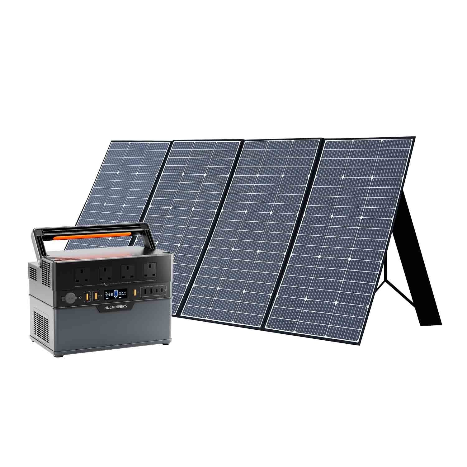 ALLPOWERS S1500 Plus + 400W Solar Panel SP037