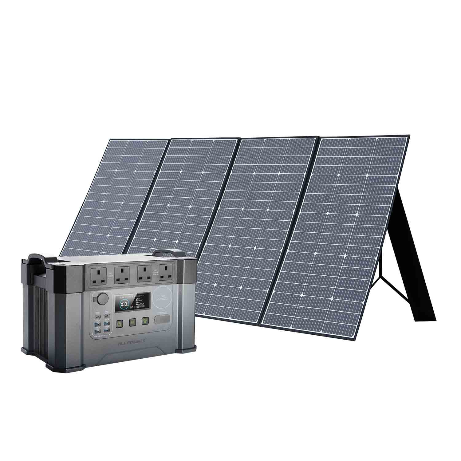 ALLPOWERS S2000 Pro + 400W Solar Panel SP037