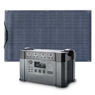 S2000 Pro + 100W Flexible Solar Panel (SF100)
