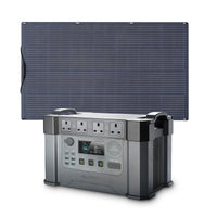 ALLPOWERS Solar Generator 2400W (S2000 Pro + SF200 200W Flexible Solar Panel)