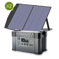 ALLPOWERS Solar Generator 2400W (S2000 Pro + SP027 100W Solar Panel)