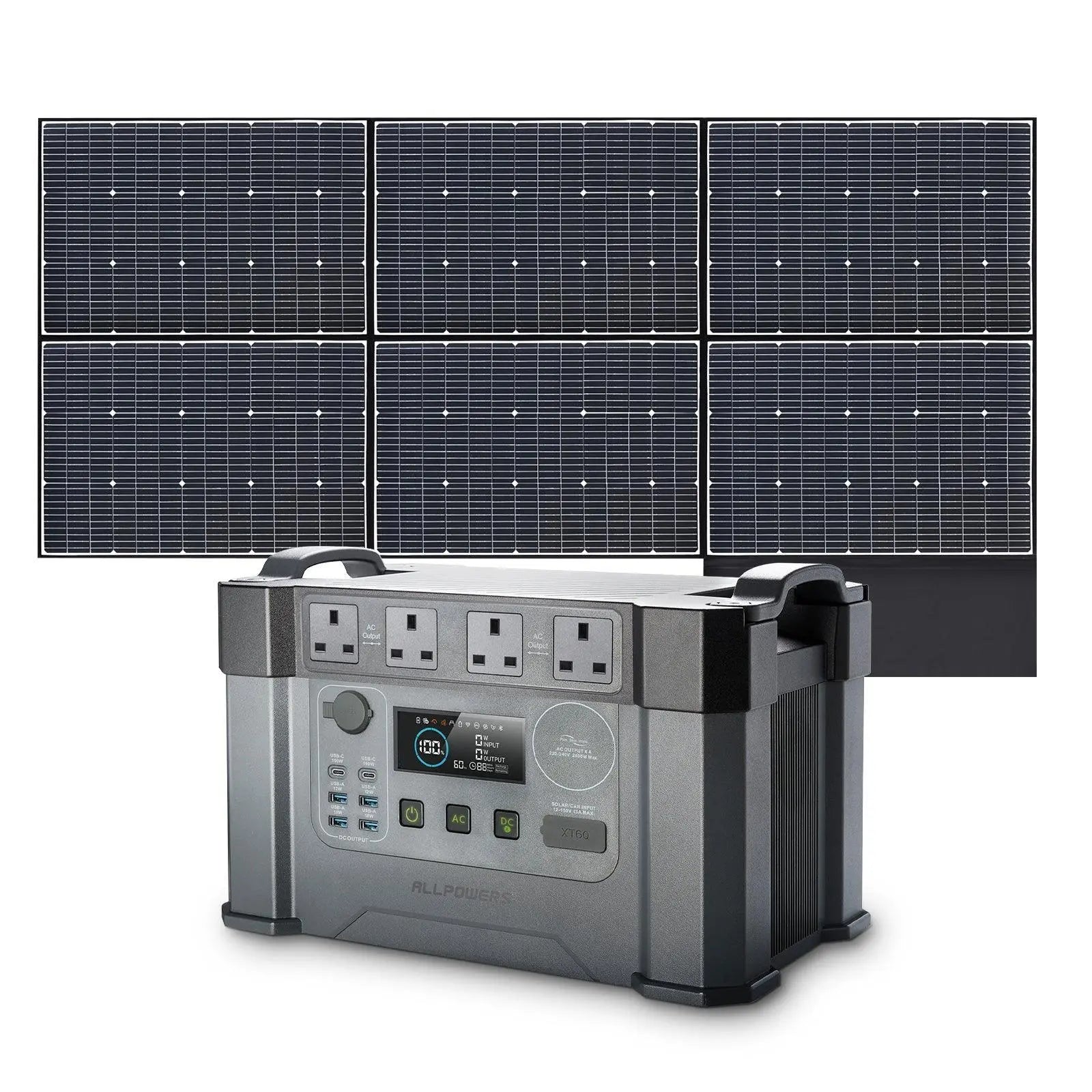 S2000 Pro + 600W Solar Panel SP039