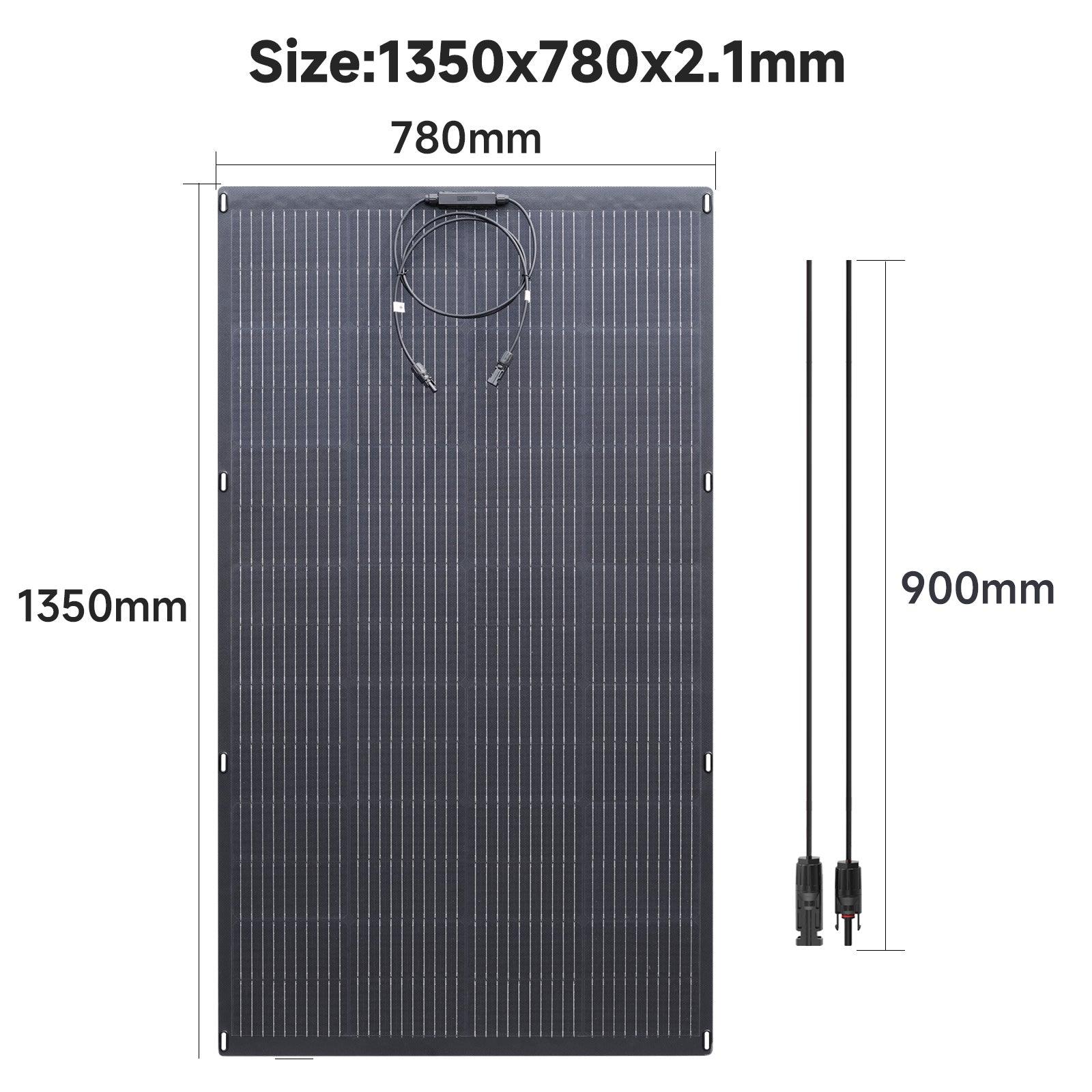 ALLPOWERS 200W Flexible Solar Panel SF200