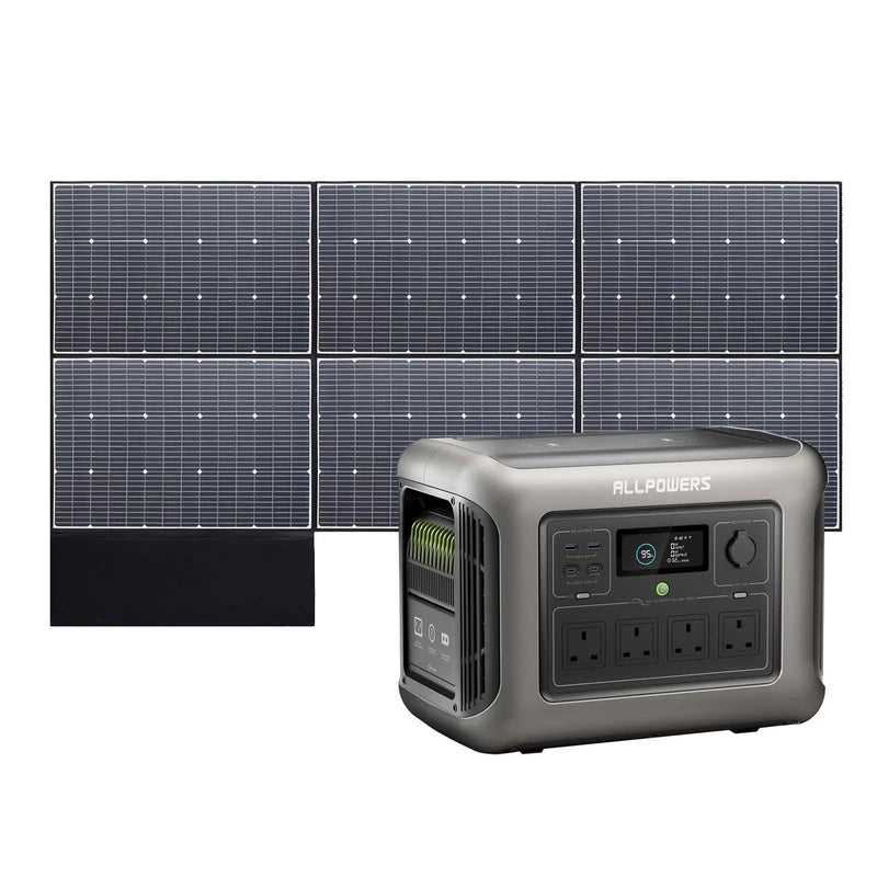 ALLPOWERS R1500 + 600W Solar Panel SP039 ALLPOWERS