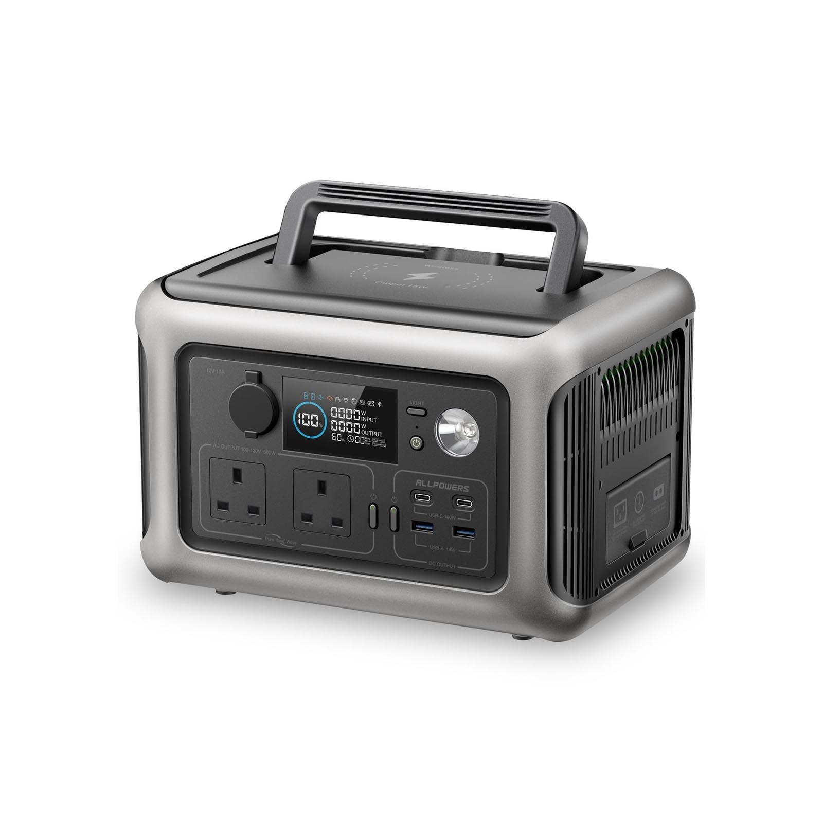 ALLPOWERS R600 Portable Power Station | 299Wh 600W