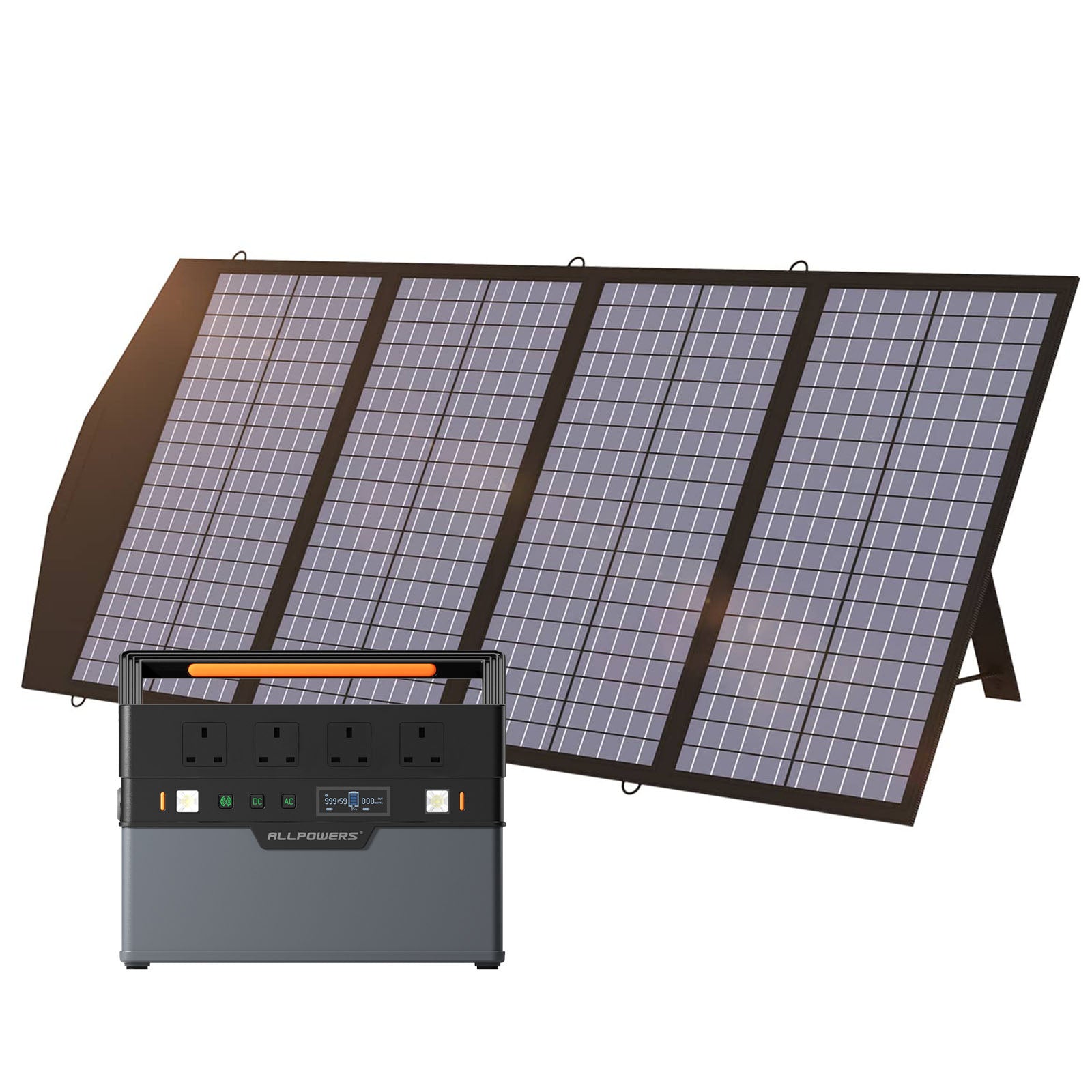 ALLPOWERS Solar Generator 1500W (S1500 + SP029 140W Solar Panel)
