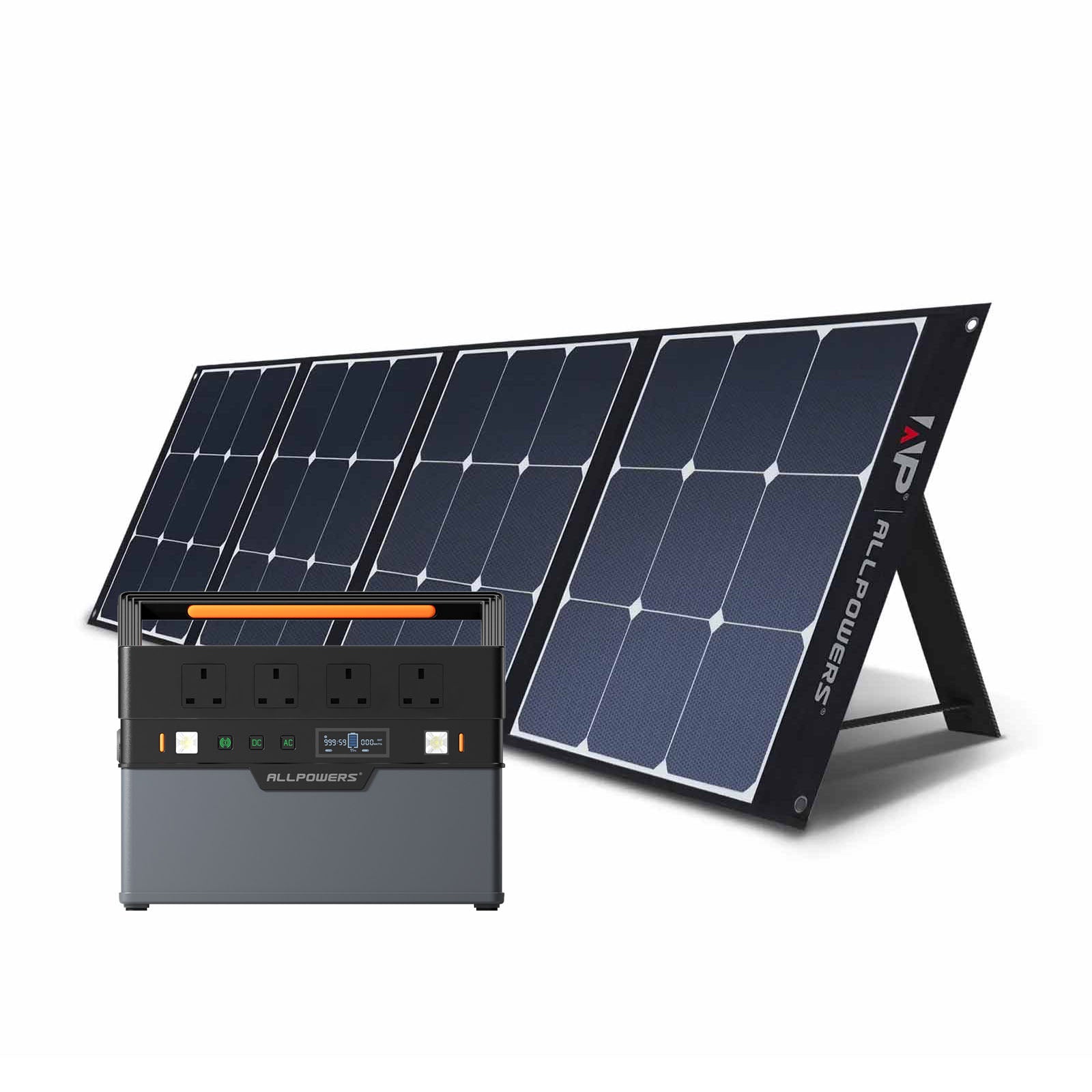 ALLPOWERS Solar Generator Kit 1500W (S1500 + SP035 200W Monocrystalline Solar Panel)