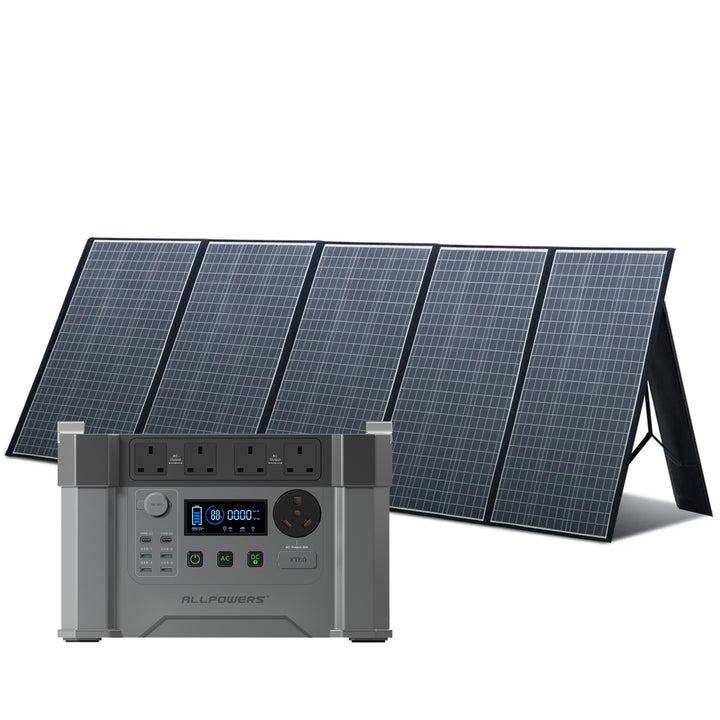 ALLPOWERS Solar Generator Kit 2400W (S2000 Pro + SP037 400W Solar Panel)