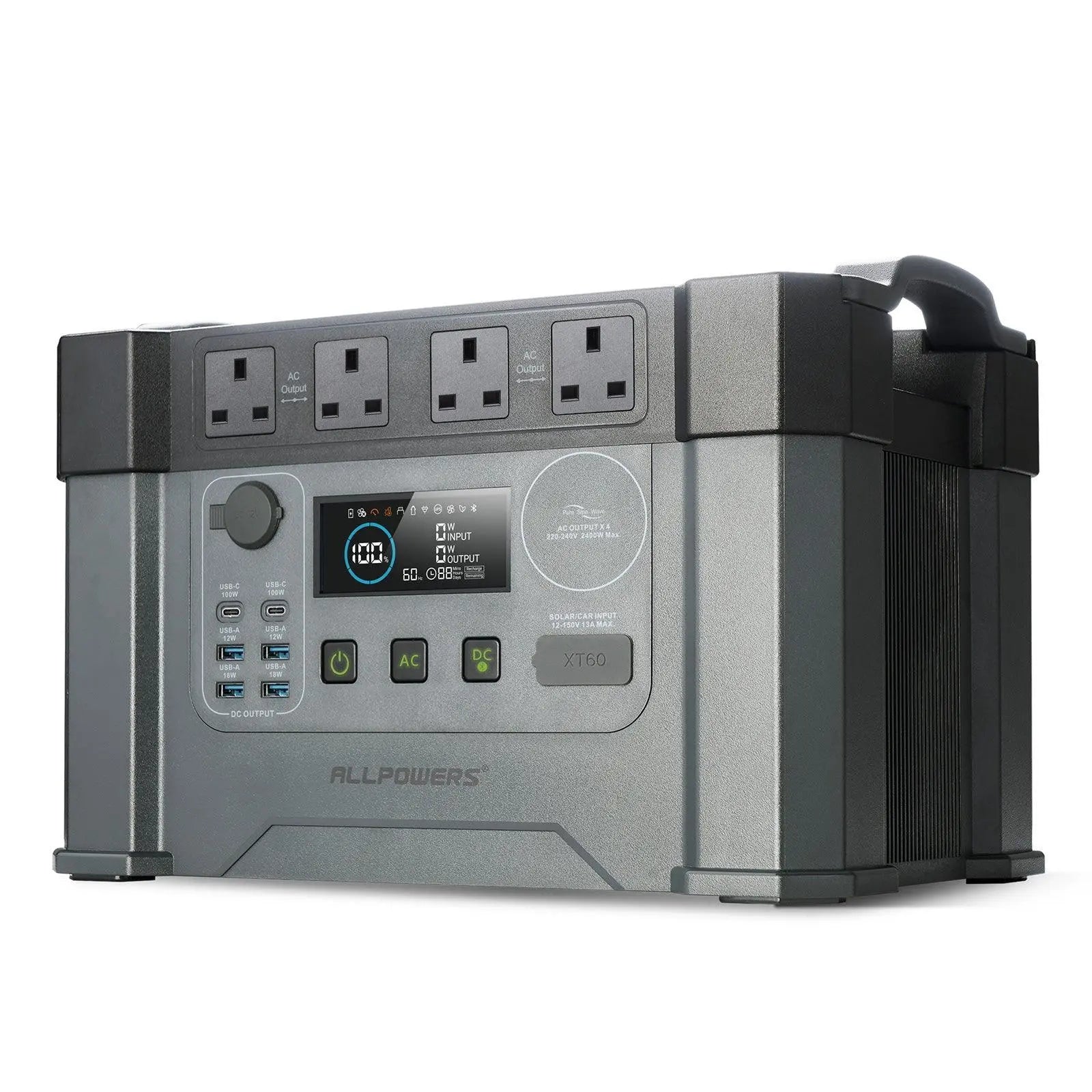 S2000 Pro Portable Power Station 1451Wh 2400W