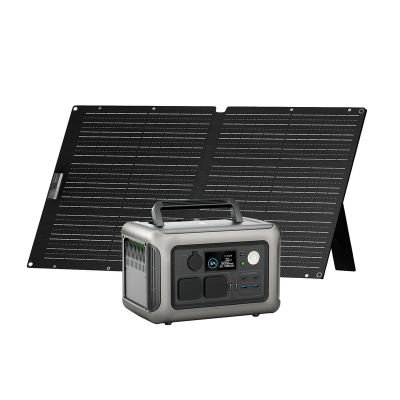ALLPOWERS R600 + 100W Solar Panel ALLPOWERS