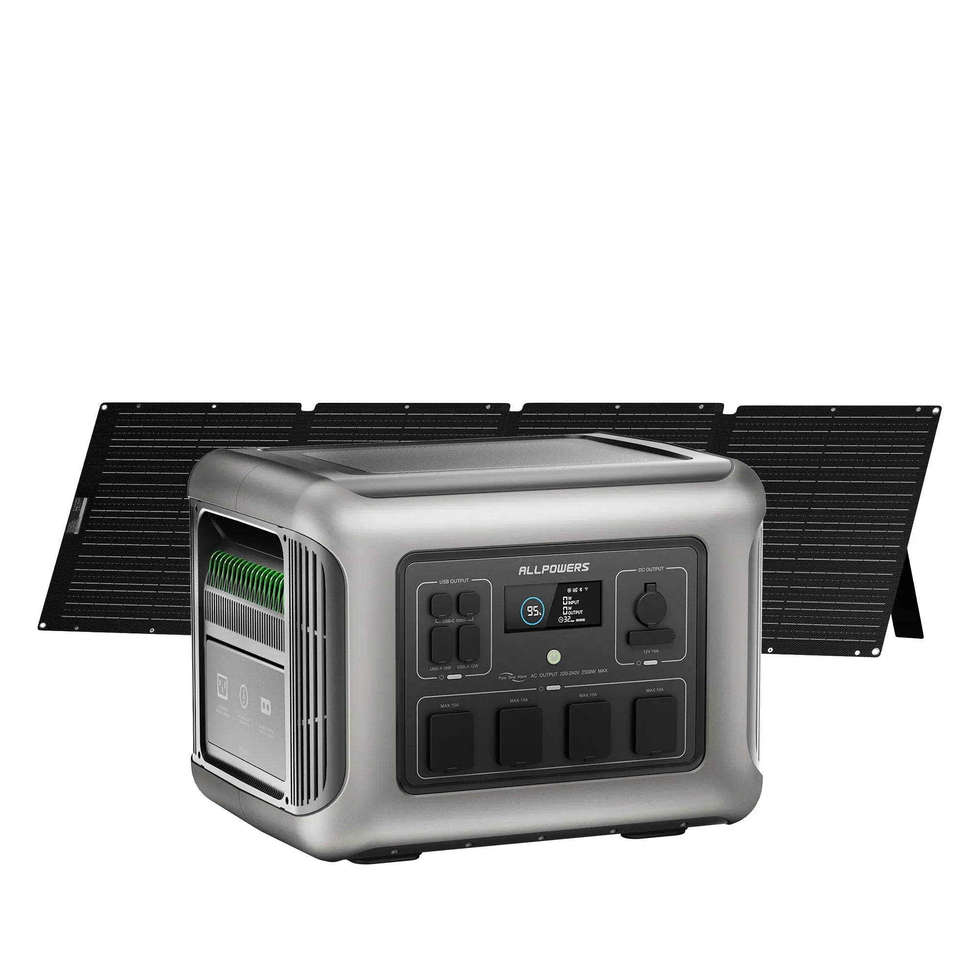 R2500 + 200W Solar Panel 2500W Solar Generator Kit