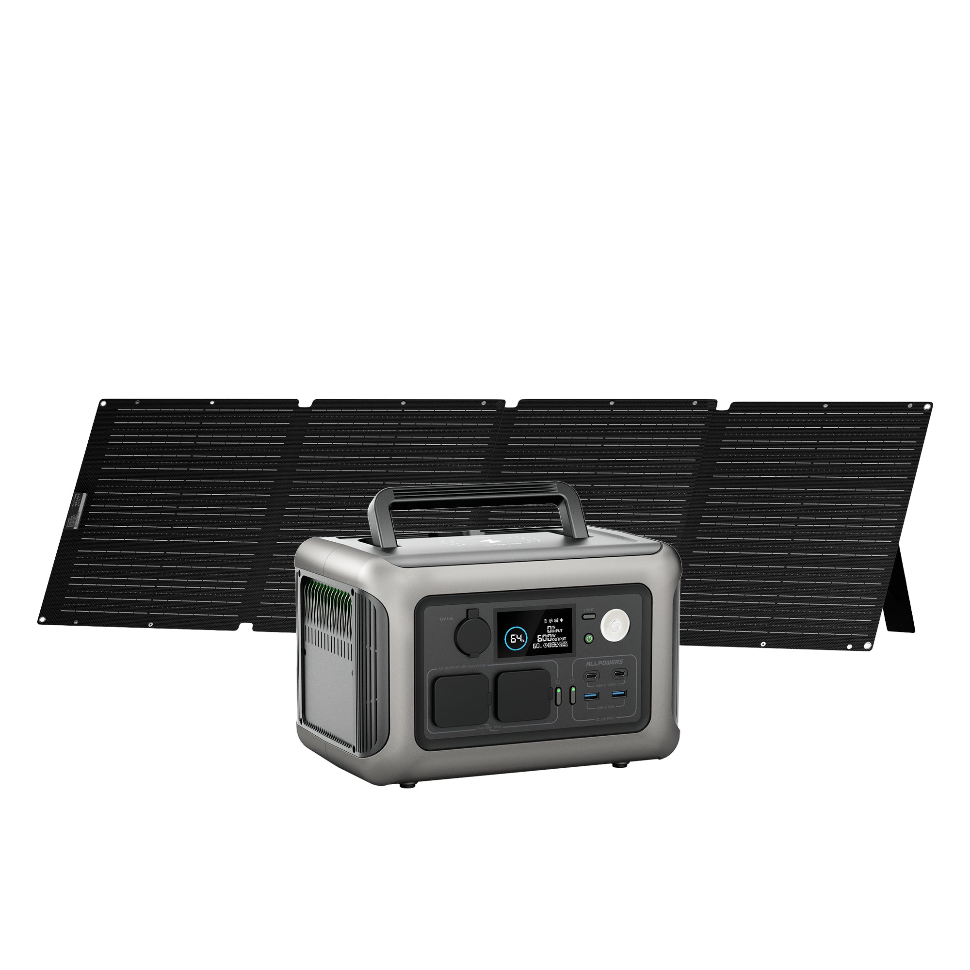ALLPOWERS R600 + 200W Solar Panel