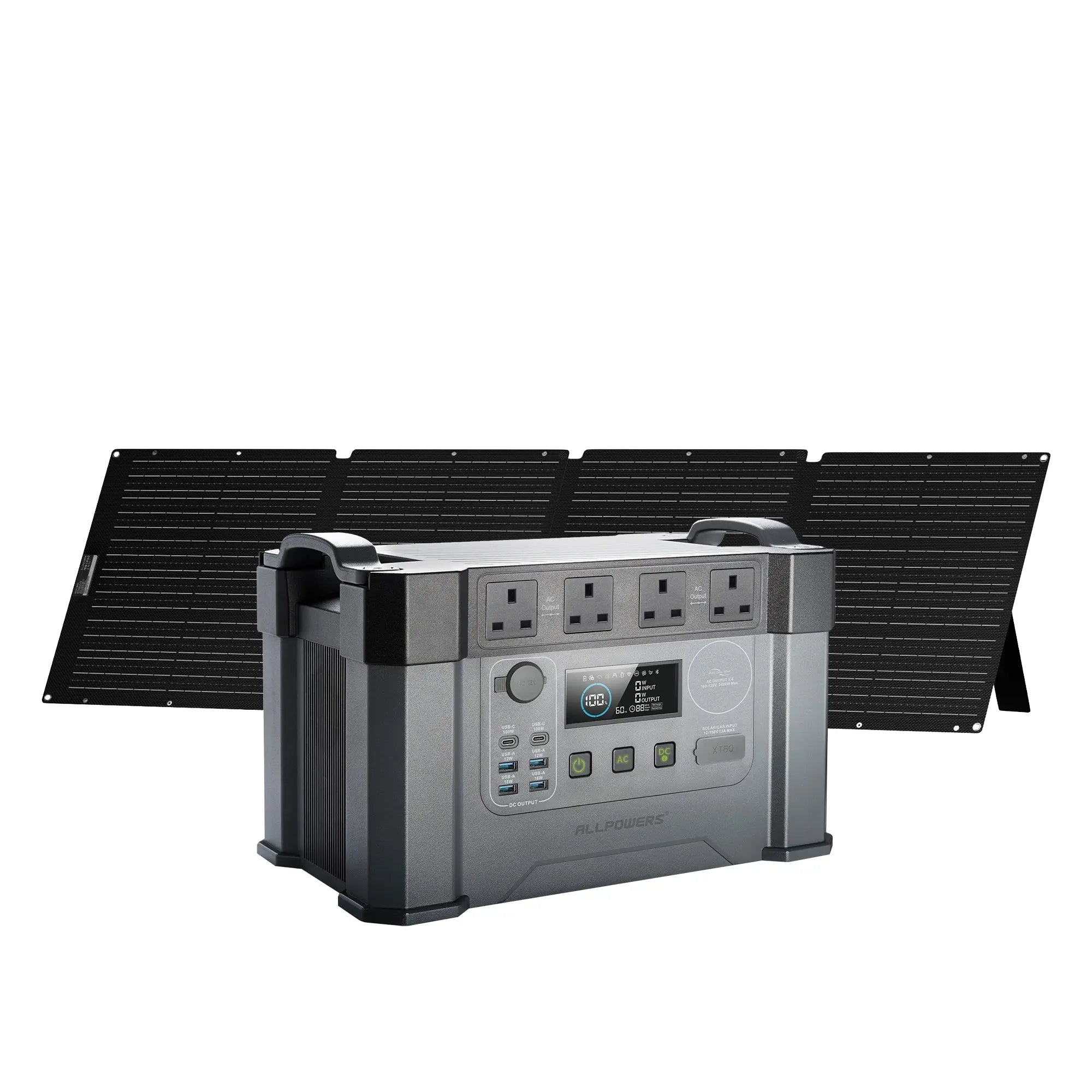 S2000 Pro + 200W Solar Panel