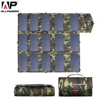 ALLPOWERS 100W Foldable Solar Panel with Monocrystalline Cell  SP012 - Camouflage