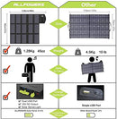 ALLPOWERS Solar Generator Kit 300W (S300 + SP012 100W Solar Panel with Monocrystalline Cell)