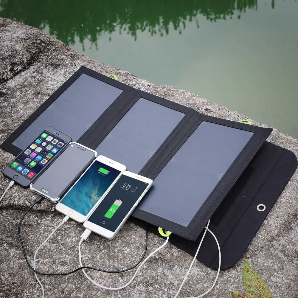 ALLPOWERS 5V 21W Portable Solar Panel Built-in 10000mAh Battery SP002