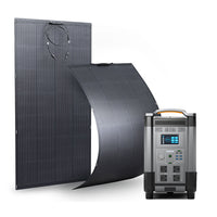 ALLPOWERS Solar Generator Kit 4000W (R4000 + SF200 200W Flexible Solar Panel)