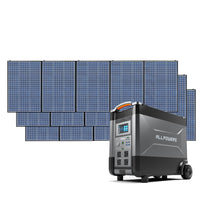 ALLPOWERS Solar Generator Kit 4000W (R4000 + SP037 400W Solar Panel)