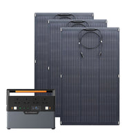 ALLPOWERS Solar Generator Kit (S1500 + SF100 100W Flexible Solar Panel)