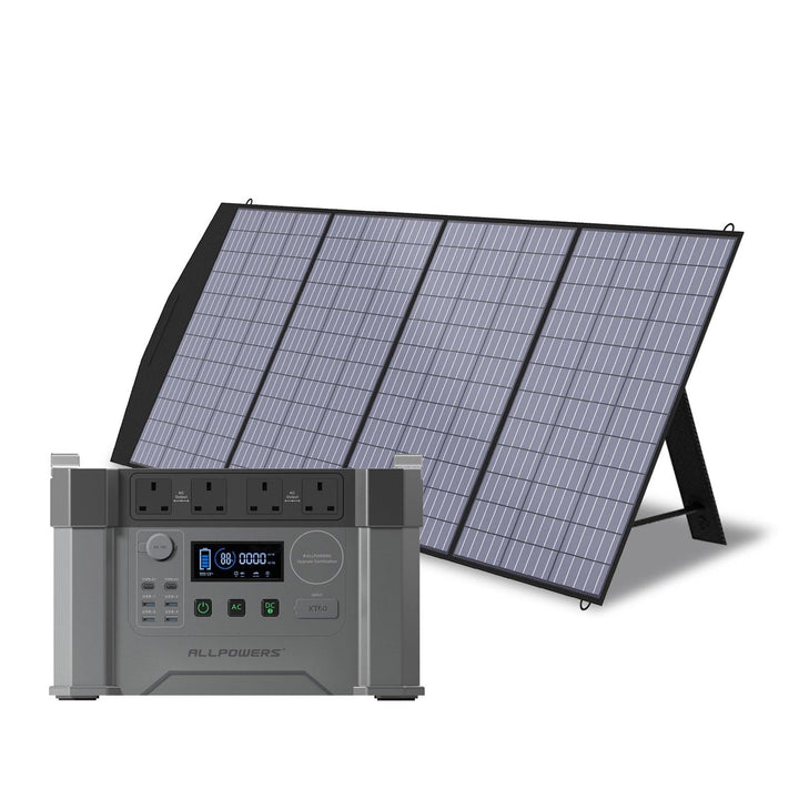 ALLPOWERS Solar Generator Kit 2000W (S2000 + SP033 200W Solar Panel)